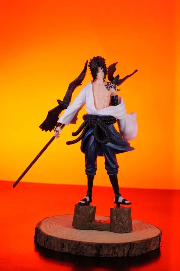 Naruto Boruto Crow Curse Seal Tattoo Uchiha Sasuke Action Figure | 26.5 CMS|