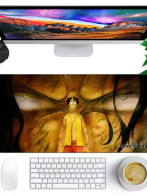 One Piece Luffy Shanks Eyes |700mm x 300mm| Gaming Mouse Pad |